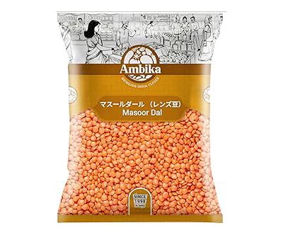 Ambika Masoor Dal (Orange Halved, Peelless) 1kg